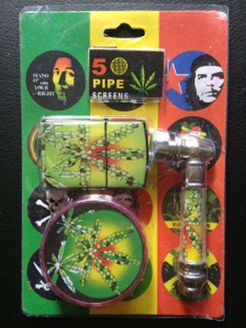 RASTA ZONE !!! RASTA PIPE SET